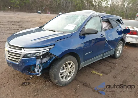 2022 Chevrolet Equinox Fwd Ls z USA, uszkodzony, nr VIN 3GNAXHEV3NS203362